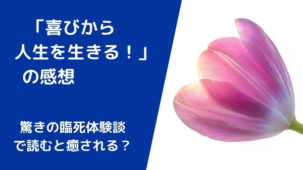 臨死体験談 喜びから人生を生きる を読んだ感想 レビュー バナナのノート